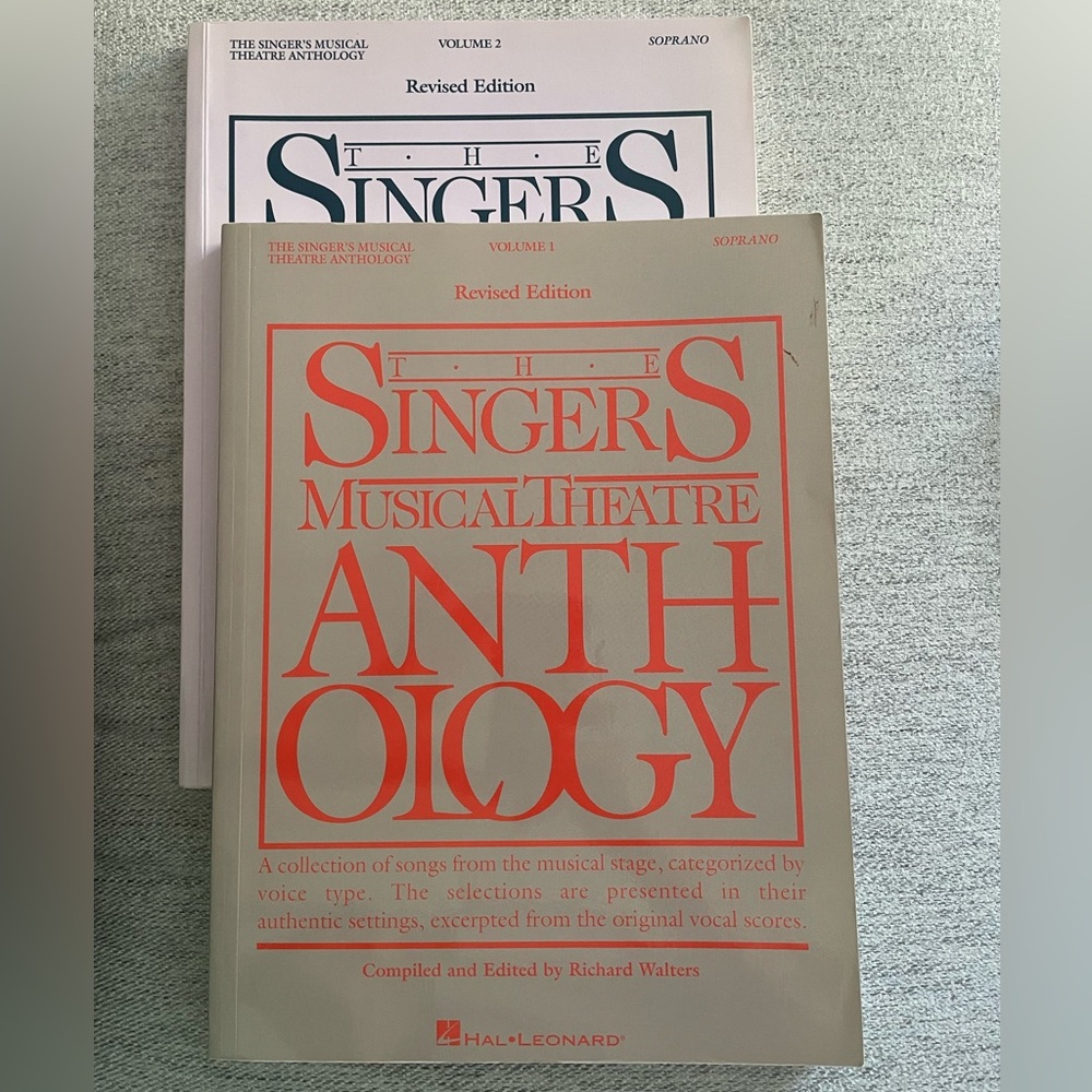 The Singer’s Musical Theater Anthology for Sopranos, Volumes 1 & 2